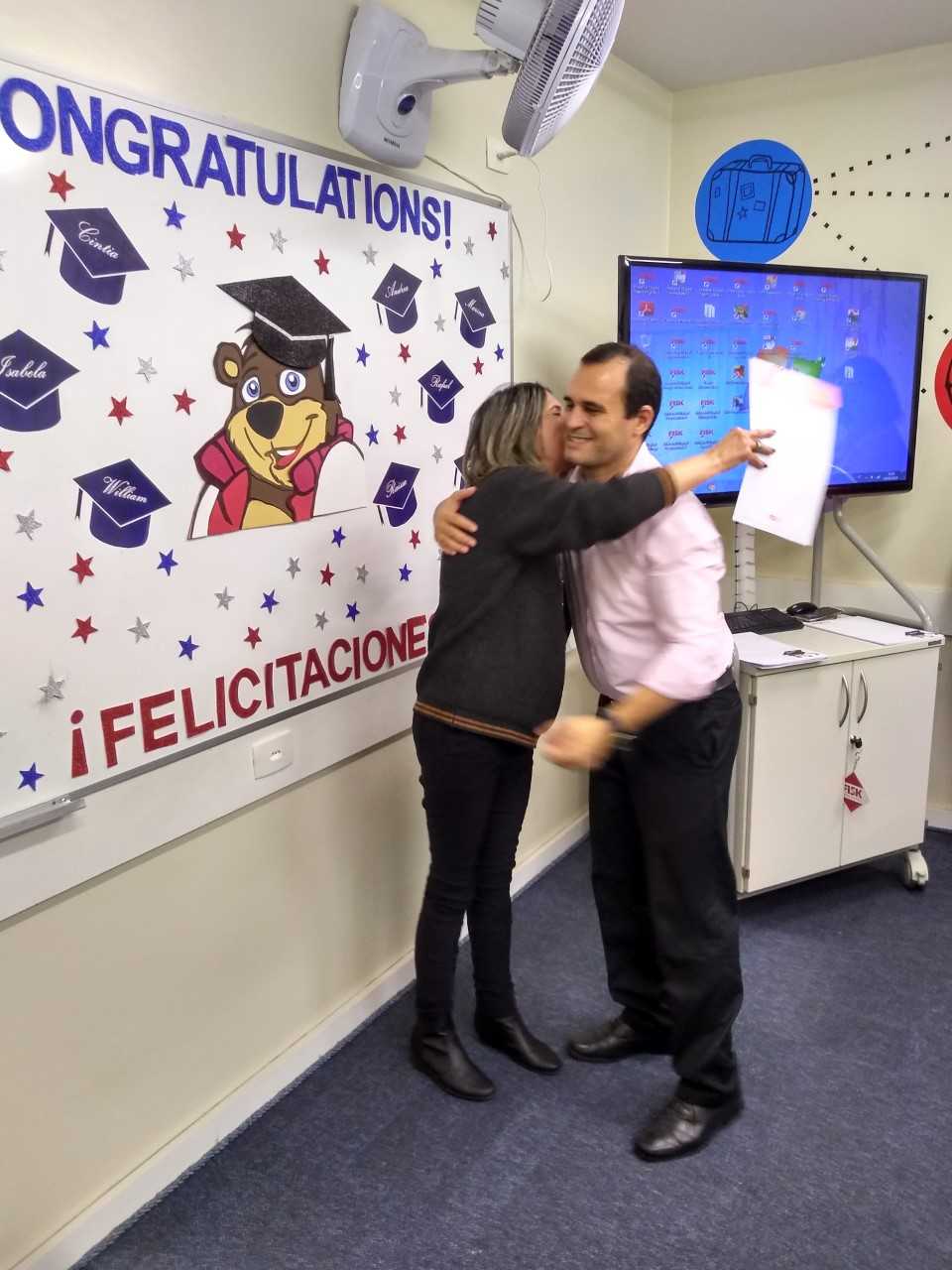 Cerimônia de entrega de diplomas. da unidade Penha